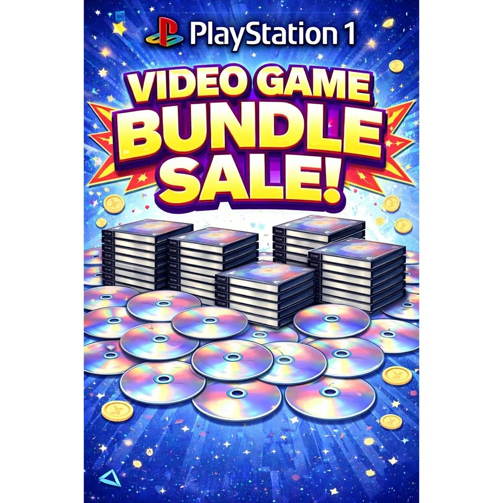 Playstation 1 Video Game‎ Bundle